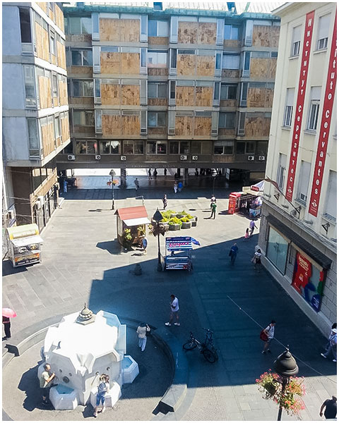 View from Smart Office in Belgrade